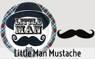 Little Man Mustache Party Supplies