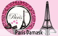 Paris Damask Party Supplies