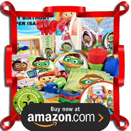 Super Why Party Supplies